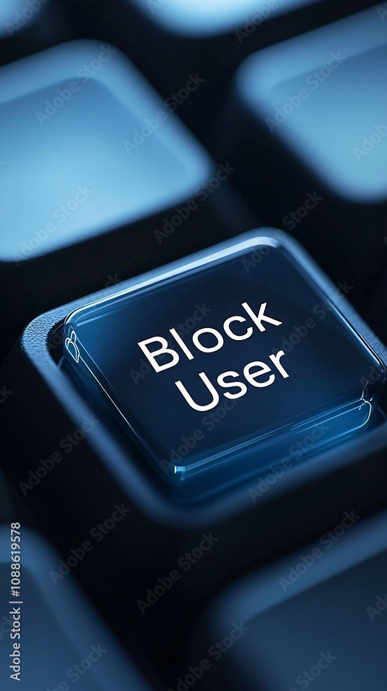 Poster a close-up of a keyboard with a 