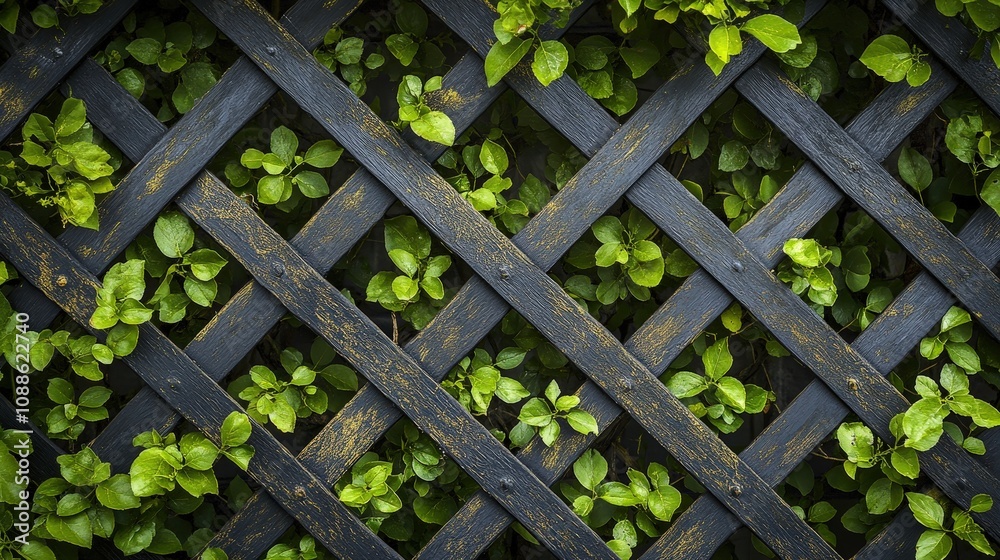Poster lattice patterns, with their crisscrossing lines, create a sense of openness and structure.