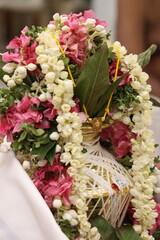 Pooja with kumbam and thali for tamil wedding ceremony 