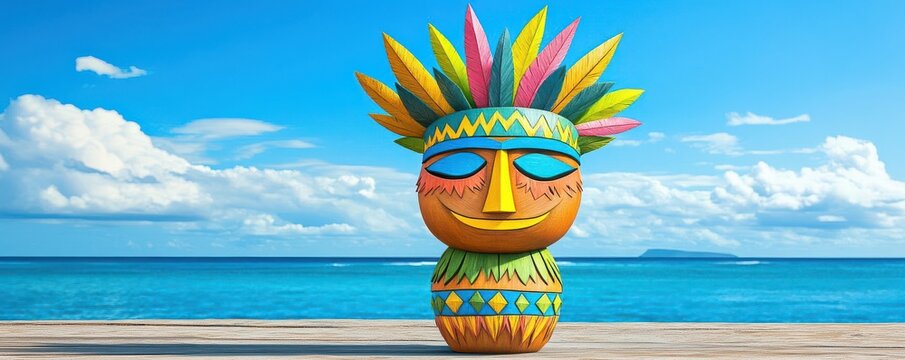 A dynamic mascot with customizable features that adapt to represent any culture