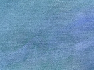 Abstract art background blue and denim colors. Watercolor painting on canvas with sky gradient