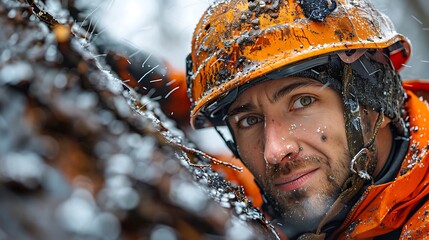 Safety measures: accident prevention, safety training, and protective equipment in tree cutting 