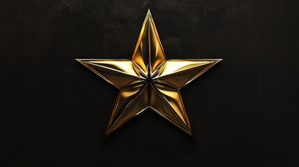 Obraz premium The star shape is associated with aspiration, excellence, and celebration.