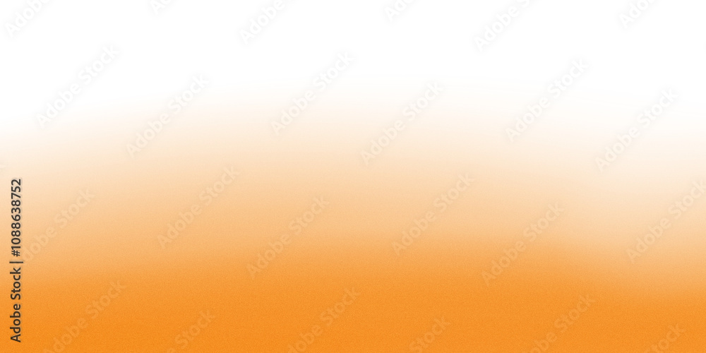 Poster Orange background with noise texture on transparent background. Abstract gradient banner for your design 