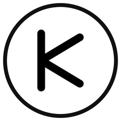 Vector arrow chevron with line left icon. Black, white background. Perfect for app and web interfaces, infographics, presentations, marketing, etc.