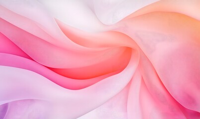 Obraz premium Fabric with Wrinkles and Folds. Wavy Surface Wallpaper, generation AI