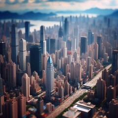 Tilt Shift Photography Use a tilt shift lens or post processing