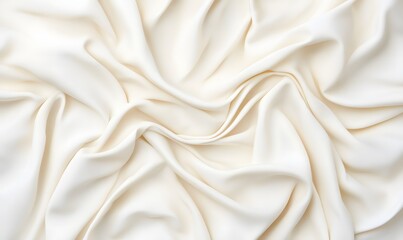 Obraz premium Fabric with Wrinkles and Folds. Wavy Surface Texture,generation AI