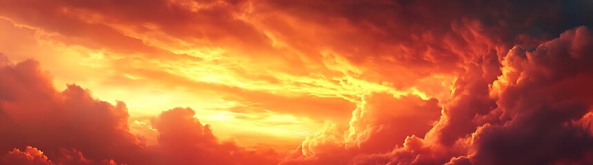 Obraz premium sunset in the mountains