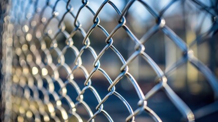 Fototapeta premium Physical Security: Implementing barriers, surveillance systems, and access controls to safeguard physical environments like buildings, preventing unauthorized access. 