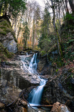 Lainbacher Wasserfall am Kochelsee