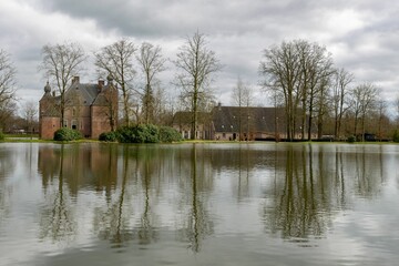 Historic Castle by Tranquil Lake