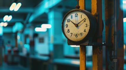 Time Clock in Work: Electronic Swipe-Card System for Punctuality Tracking