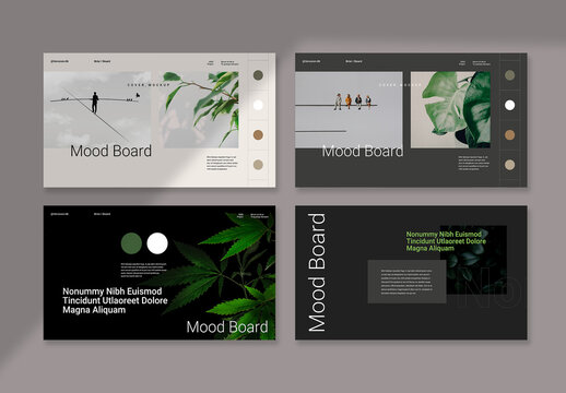 Simple Mood Boaed Layout