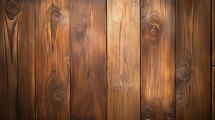 Fototapeta premium Warm Wooden Panel with Soft Light Background