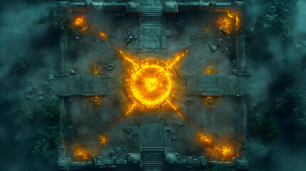 Ancient Ruins: Burning Circle Mystery Unveiled