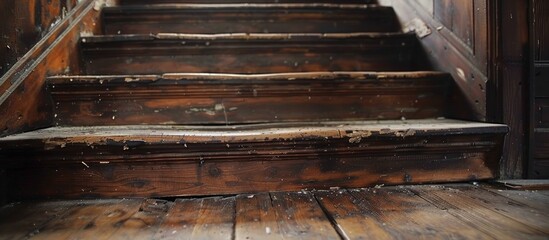 Obraz premium Classic Timber Staircase