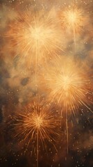 Fototapeta premium Firework fireworks backgrounds outdoors.