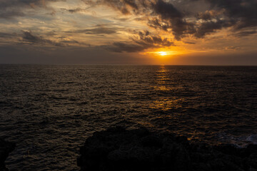 Sunset at Cala Blanca, Menorca, Spain