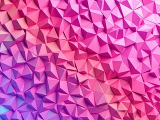 Fototapeta premium Vibrant high tech surface featuring multicolored three dimensional tetrahedrons texture, high tech, abstract, vibrant