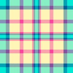 Lumberjack texture tartan pattern, elegant textile vector check. Age background seamless fabric plaid in light and bright colors.