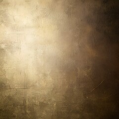 Naklejka premium Shiny gold grunge surface background with light reflections. Luxury golden texture template for design.