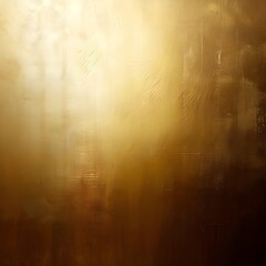 Shiny gold grunge surface background with light reflections. Luxury golden texture template for...