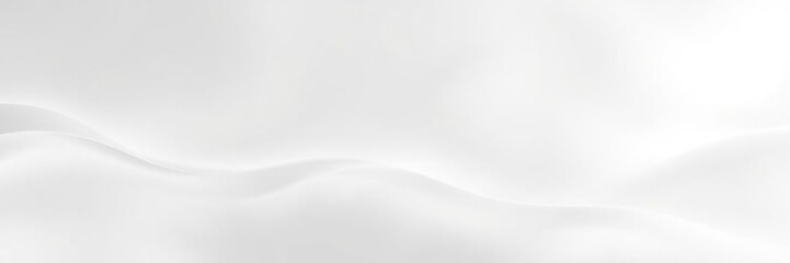Soft and calming wavy white gradient with a hint of mystery, subtle texture, peaceful haven