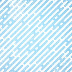 Abstract Blue and White Diagonal Striped Grunge Pattern