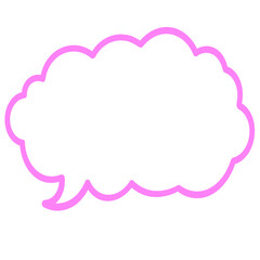speech bubble, pink speech bubble icon, pink speech bubble, icon, png, pink bubble, bubble speech, bubble text, bubble text on white, speech bubble on white, bubble icon, bubble speech design, sign
