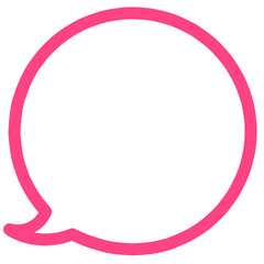 pink speech bubble, bubble speech, bubble text, bubble text on white, speech bubble on white, png, bubble text png, bubble speech sign, bubble speech for your social media, for your design, sign