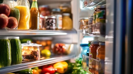 Refrigerator shopping experience, featuring energy-efficient and stylish models