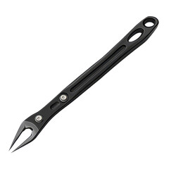 A sleek black tool designed for precision, perfect for various applications in crafting or repairs.