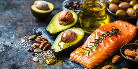 Foods that contain unsaturated fats GENERATE AI
