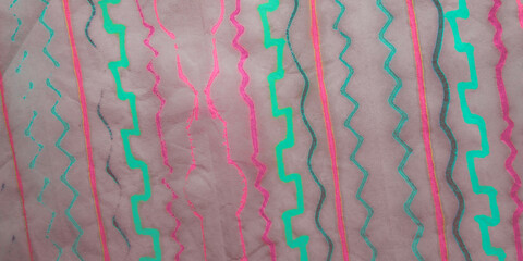 Elegant Ethnic Abstract. Colorful Mexican