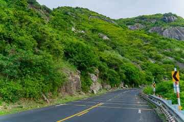 A road in the mountains.

A mountainous area near Nha Trang in Vietnam. 