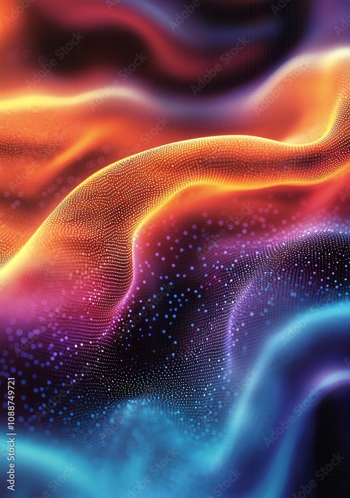 Aufkleber Texture with blue and red colors used as a background or element decoration.