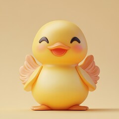Adorable Chick Figurine Bringing Joy and Happiness