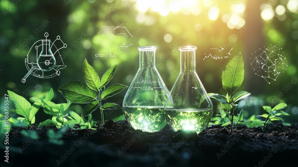 Poster molecular and chemical engineering are combined in green biotechnology to modify and create living o