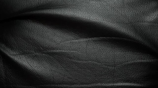 black leather background 
