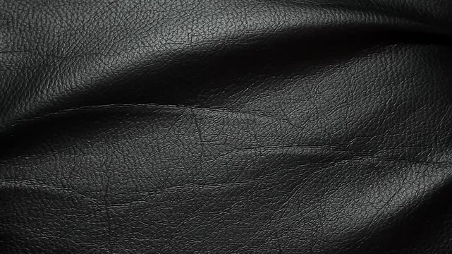 black leather background 