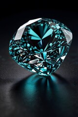 sparkling diamond with precise