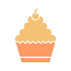 Cupcake Vector Icon