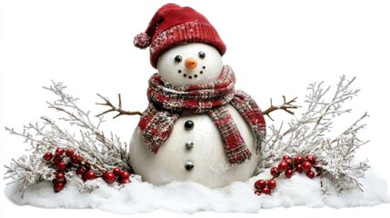 Fototapeta premium Snowman png white snowman png snowflake png 3d snowman png santa snowman png snowman put on cap png snowman transparent background.