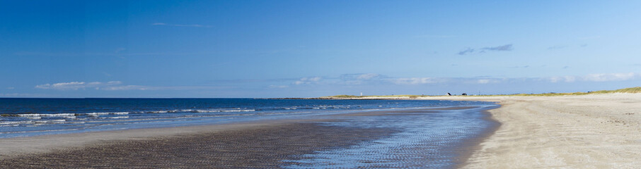 an der Nordsee in Hvidbjerg Strand Westjütland