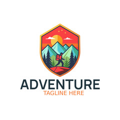 minimal-hiking-logo-