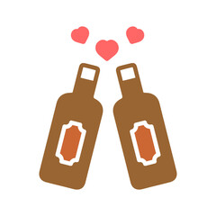 Wine Chill Vector Icon