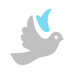 Dove of Peace Vector Icon