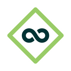 Infinity Sign Vector Icon