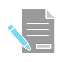 Obraz premium Document Vector Icon